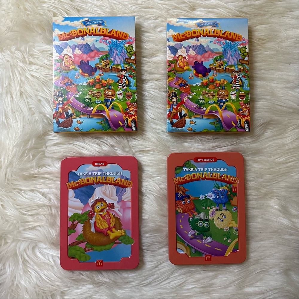 2 McDonaldland Tins - Birdie & Fry Friends